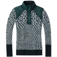 Smartwool Ski Ninja Pullover Sweater | Women's | Multi Green | Size Large