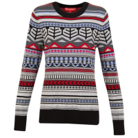 Krimson Klover Cornice Crew Sweater | Women's | Multi Charcoal | Size Large