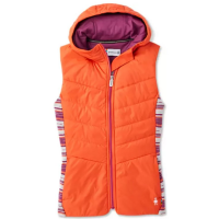 Smartwool Smartloft 60 Hoodie Vest | Women's | Multi Orange | Size X-Large