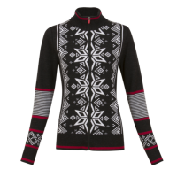 Krimson Klover Mind Bender Zip Cardigan Sweater | Women's | 20/21 | Multi Black | Size Medium