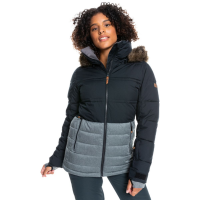 Roxy Quinn Snow Jacket Womens | Multi Black | Size Small