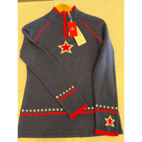 Krimson Klover Star Sweater Womens | Multi Navy | Size Medium