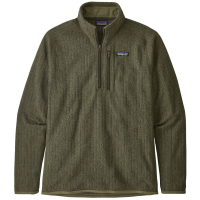 Patagonia Better Sweater Rib Knit 1/4-Zip Fleece Mens | Green | Size Large