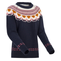 Kari Traa Sundve Knit Sweater Womens | Multi Charcoal | Size Large