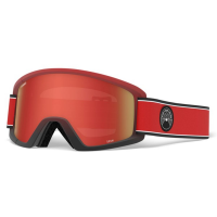 Giro Semi Goggles + Amber Yellow Lenses | Multi Red