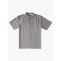 Quiksilver Centinela 4 Short Sleeve Shirt Mens | Gray | Size Large
