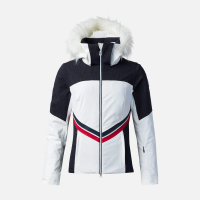 Rossignol Embleme Denim Jacket Womens | Multi White | Size Small