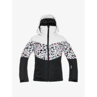 Roxy Whist Snow Jacket Girls | Multi White | Size 16