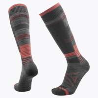 Le Bent Snow Sock Light Womens | Coral | Size Small