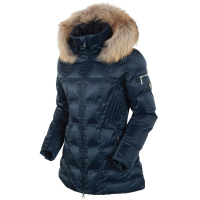 Sunice Nikki Fur Jacket Womens | Navy | 10 | Christy Sports