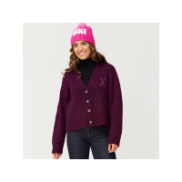 Krimson Klover Sophia Alpaca Blend Cardigan Womens | Maroon | Small | Christy Sports