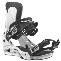 Salomon Hologram Snowboard Bindings | White | Small | Christy Sports