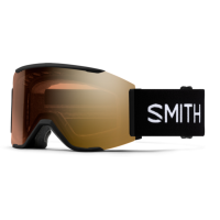 Smith Squad MAG Goggles + ChromaPop Pro Photochromic Gold Mirror Lens | Black | Christy Sports