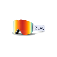 Zeal Lookout Goggles + Polarized Phoenix Mirror Lens | White | Christy Sports