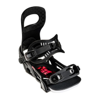 Bent Metal Joint Snowboard Bindings Mens | Black | Large | Christy Sports