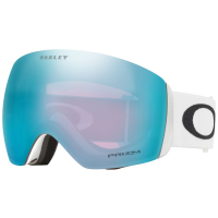 Oakley Flight Deck Goggle + Prizm Snow Sapphire Iridium Lens | White | Christy Sports