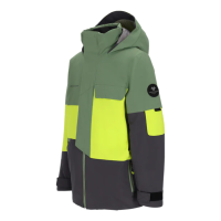 Obermeyer Axel Jacket Junior Boys | Multi Lime | Large | Christy Sports