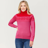 Krimson Klover Sugarbush Turtleneck Womens | Multi Pink | Medium | Christy Sports