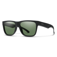 Smith Lowdown 2 Sunglasses + Chromapop Polarized Gray Green Lens | Matte Black | Christy Sports