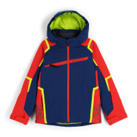 Spyder Challenger Jacket Junior Boys | Multi Navy | 18 | Christy Sports