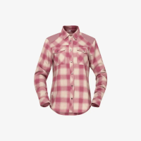 Norrona Femund Flannel Shirt Womens | Multi Pink | Medium | Christy Sports