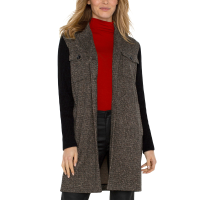 Liverpool Coatigan w/ Sweater Sleeves Womens | Multi Black | Medium | Christy Sports