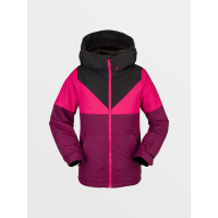 Volcom Westerlies Insulated Jacket Kids Girls | Multi Fuschia | Large | Christy Sports