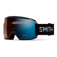 Smith Squad Goggles + ChromaPop Pro Photochromic Blue Mirror Lens | Black | Christy Sports