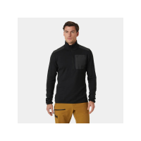Helly Hansen Lifa Merino Wool Midlayer Half Zip Mens | Black | XX-Large | Christy Sports