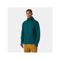 Helly Hansen Evolved Air Hooded Midlayer Mens | Teal | Large | Christy Sports