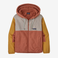 Patagonia Microdini Fleece Hoodie Womens | Multi Coral | Medium | Christy Sports