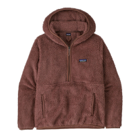 Patagonia Los Gatos Hooded Fleece Pullover Womens | Mauve | Large | Christy Sports