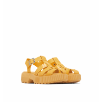 Sorel Ona Streetworks Fisherman Mid Sandals Womens | Yellow | 8 | Christy Sports