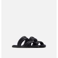 Sorel Ella II Puff Slide Sandals Womens | Black | 7 | Christy Sports