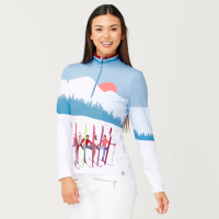 Krimson Klover Amiche Base Layer Top Womens | Multi Blue | Medium | Christy Sports