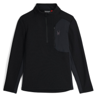Spyder Bandit Half-Zip Jacket Mens | Black | Large | Christy Sports