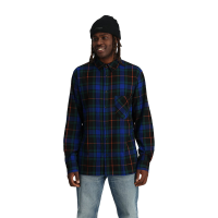 Spyder Elevation Flannel Mens | Multi Royal | Small | Christy Sports