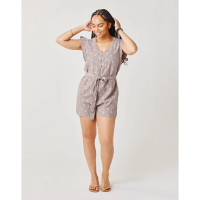 Carve Designs Remi Romper Womens | Multi Brown | Medium | Christy Sports