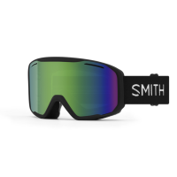Smith Blazer Goggles + Green Sol-X Mirror Lens | Black | Christy Sports
