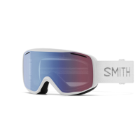 Smith Rally Goggles + Blue Sensor Mirror Lens | White | Christy Sports