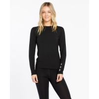 Volcom Merino Blend Crew Top Womens | Black | Small | Christy Sports