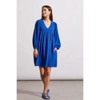Tribal Puffy Sleeve Dress Womens | Blue | Small | Christy Sports