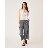 Carve Designs Suki Linen Pants Womens | Navy | Medium | Christy Sports