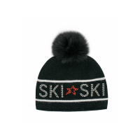 Mitchies Matchings Ski Ski Beanie | Black | Christy Sports