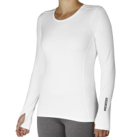 Hot Chilly's Micro-Elite Chamois Crewneck Womens | Black | Medium | Christy Sports