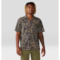 Mountain Hardwear Trail Sender Camp Shirt Mens | Multi Black | X-Large | Christy Sports