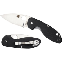 Spyderco Efficient Pocket Knife | Black | Christy Sports