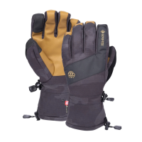 686 Gore-Tex Linear Gloves Mens | Multi Black | Medium | Christy Sports