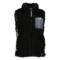 Obermeyer Ashton Sherpa Vest Toddler | Multi Black | Medium | Christy Sports