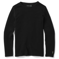 Smartwool Merino 250 Base Layer Crew Kids | Black | Large | Christy Sports